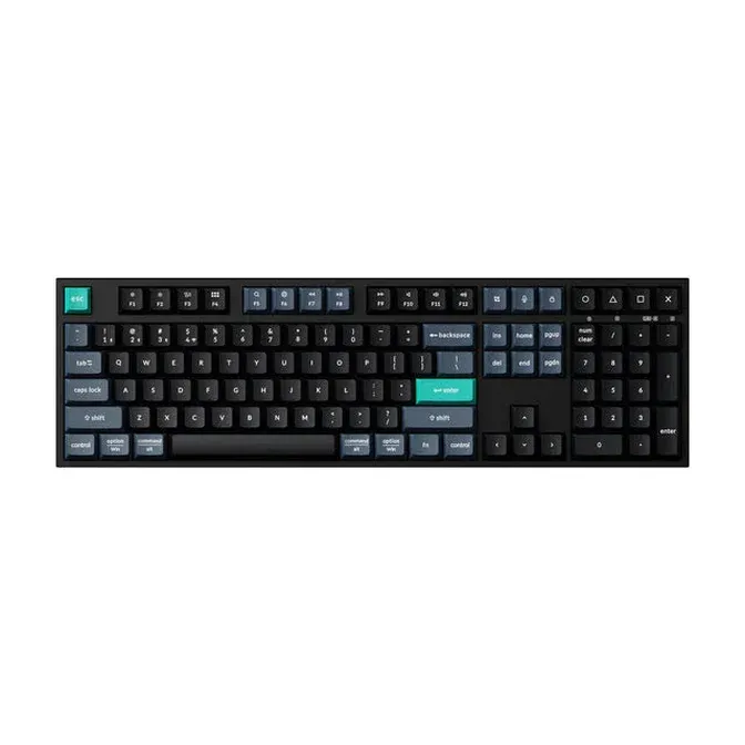 Teclado Keychron B36 100% Wireless Scissor Switch Silent Tri-Mode