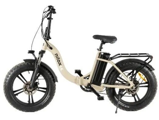 Bicicleta Elétrica Nilox X9 Plus 20X4P Areia