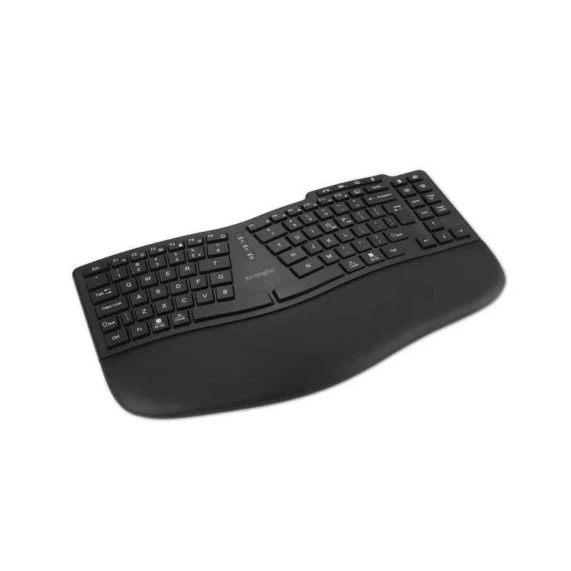 Teclado Kensington Pro Fit Ergo KB675 EQ TKL Bluetooth sem fios ergonómico preto