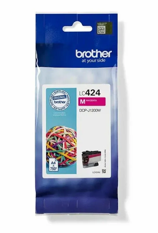 BROTHER TINTEIRO MAGENTA LC424M