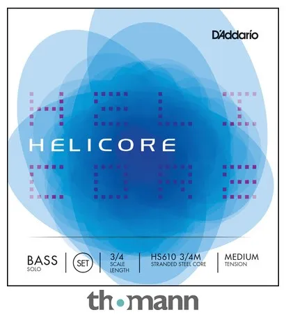 Daddario HS610-3/4M Helicore Bass 3/4