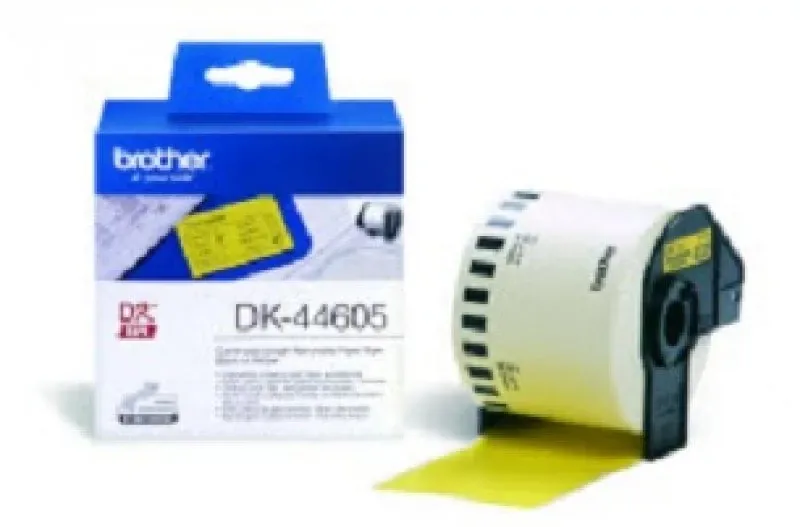 BROTHER ROLO PAPEL CONTINUO AMARELO DK44605 62MM REMOV