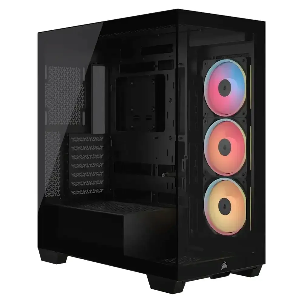 Caixa Extended-ATX Corsair 3500X LX-R RGB Tempered Glass Preta