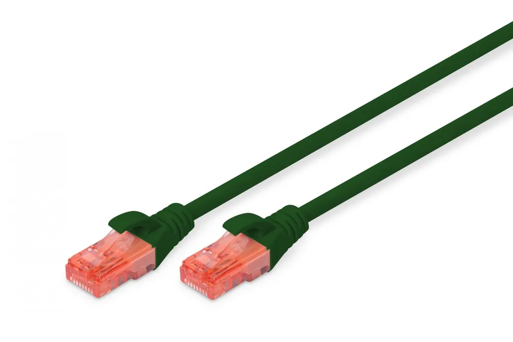 Digitus DK-1612-050/G cabo de rede Verde 5 m Cat6 U/UTP DK-1612-050/G