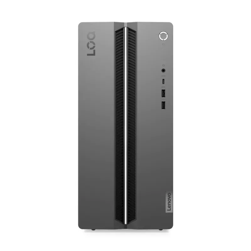 Desktop Lenovo - Intel Core i5 14400F / Nvidia RTX 5060 8GB / 32GB DDR5 / 1TB SSD / WI-FI 6 / Teclado + Rato USB / FREE DOS / Preto - LOQ Tower 17IRR9-651