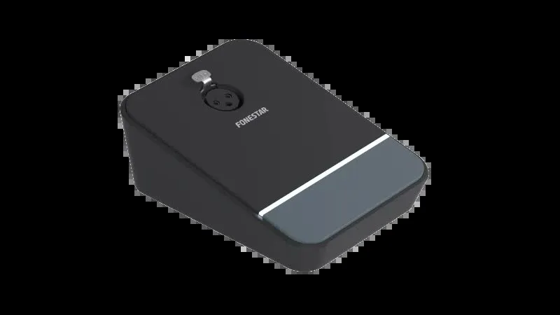 Base de mesa para microfones de condensador ON/OFF/PTT/PTM - MICBASE-M