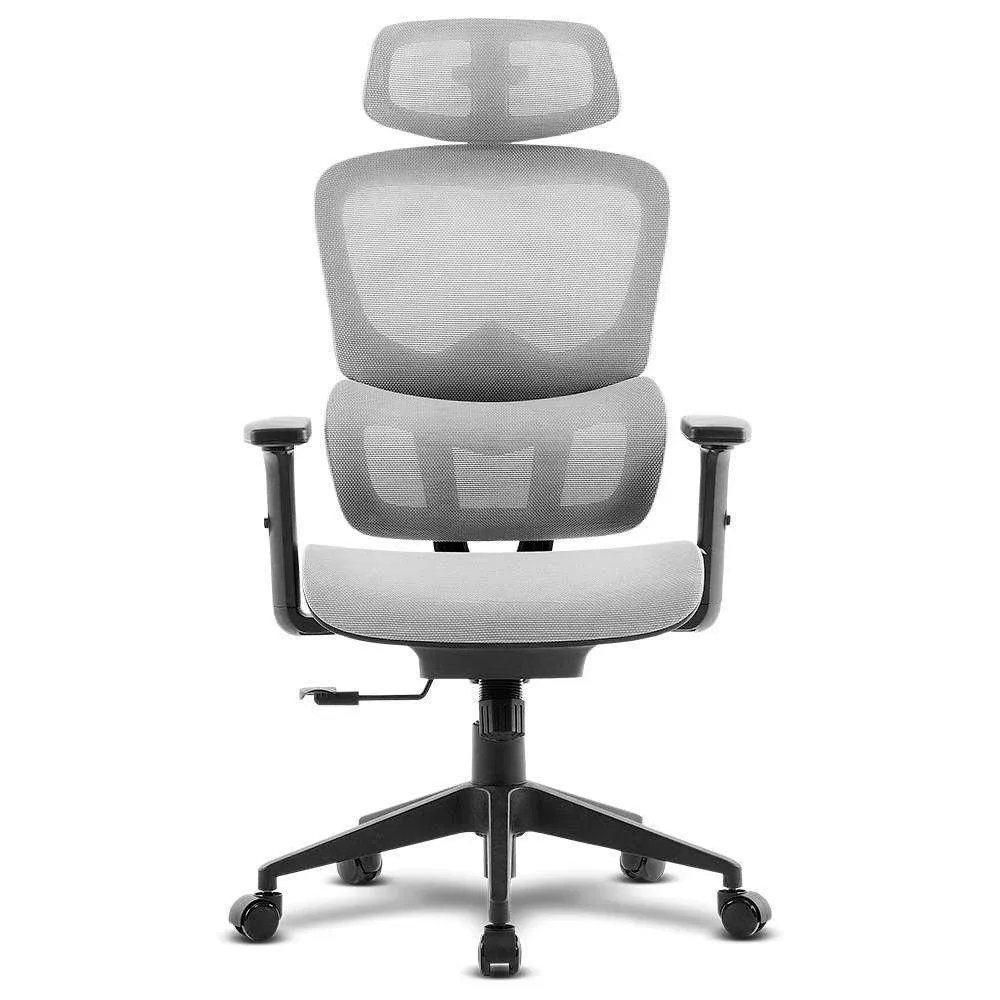 Cadeira de Escritório Ergonómica Offy Lyca Cinza/Preta