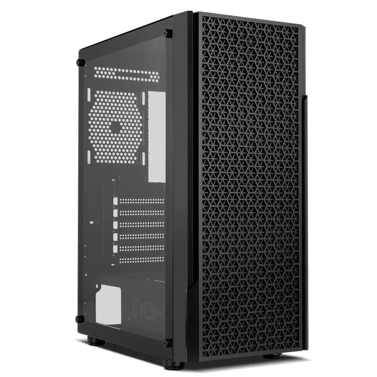 Caixa Micro-ATX Nox Infinity Beta Tempered Glass Preta