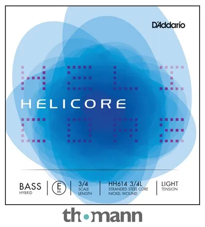 Daddario HH614-3/4L Helicore Bass E L