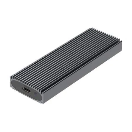 Caixa Externa USB 3.2 p/ Disco SSD M.2 NVMe (Cinza) - AISENS
