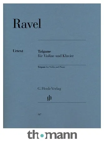 Henle Verlag Ravel Tzigane