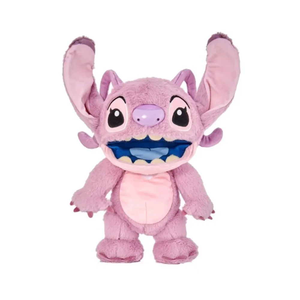 Peluche Eletrónico Famosa Disney Stitch: Angel Rosa