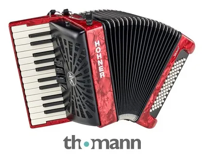 Hohner Bravo II 60 Red silent key