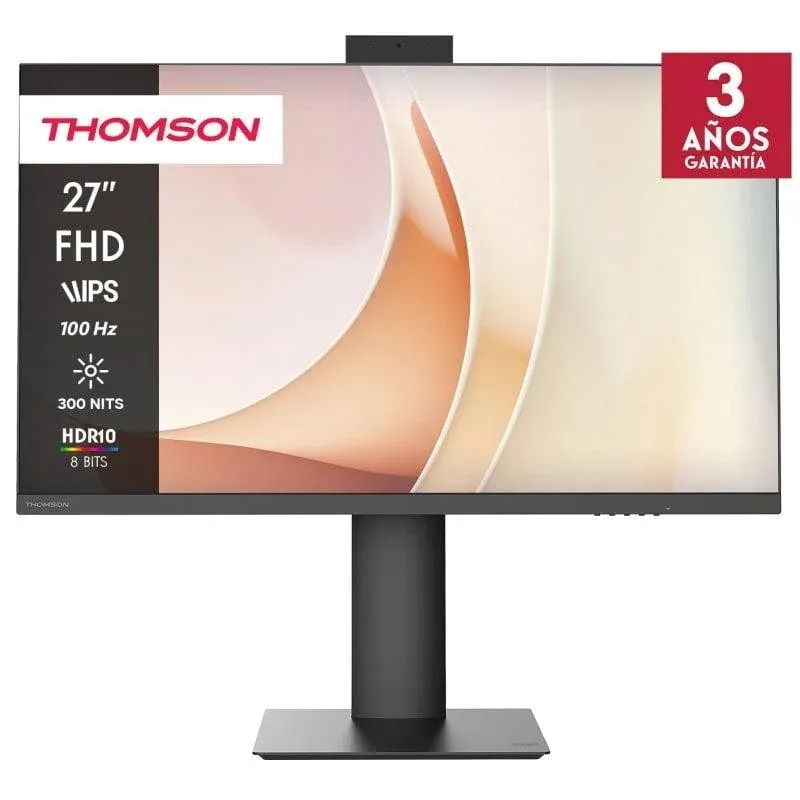 Monitor Thomson Supreme Business M27FB7C14V 27" FullHD 100Hz IPS Webcam Altura Ajustável 5ms