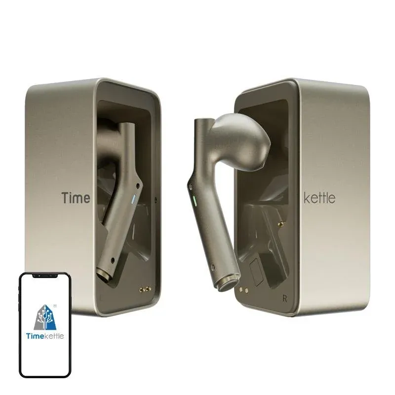 Auriculares Timekettle W4 sem fios Bluetooth TWS com tradução em tempo real Ouro
