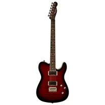 Fender Special Edition Custom Telecaster FMT HH LRL Black Cherry Burst