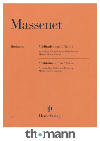 Henle Verlag Massenet Méditation