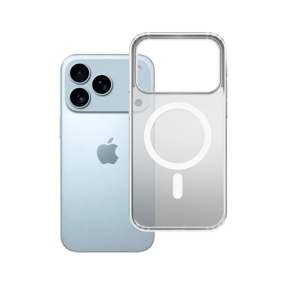 Capa Frosty 3MK MagCase iPhone 17 Pro Branca