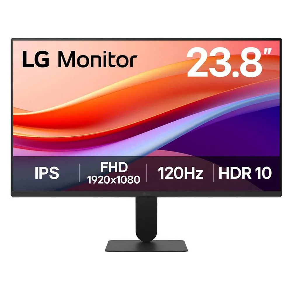 LG MONITOR IPS 24" (23,8") 16:9 FHD 5MS 120HZ VGA HDMI 24U411B-B
