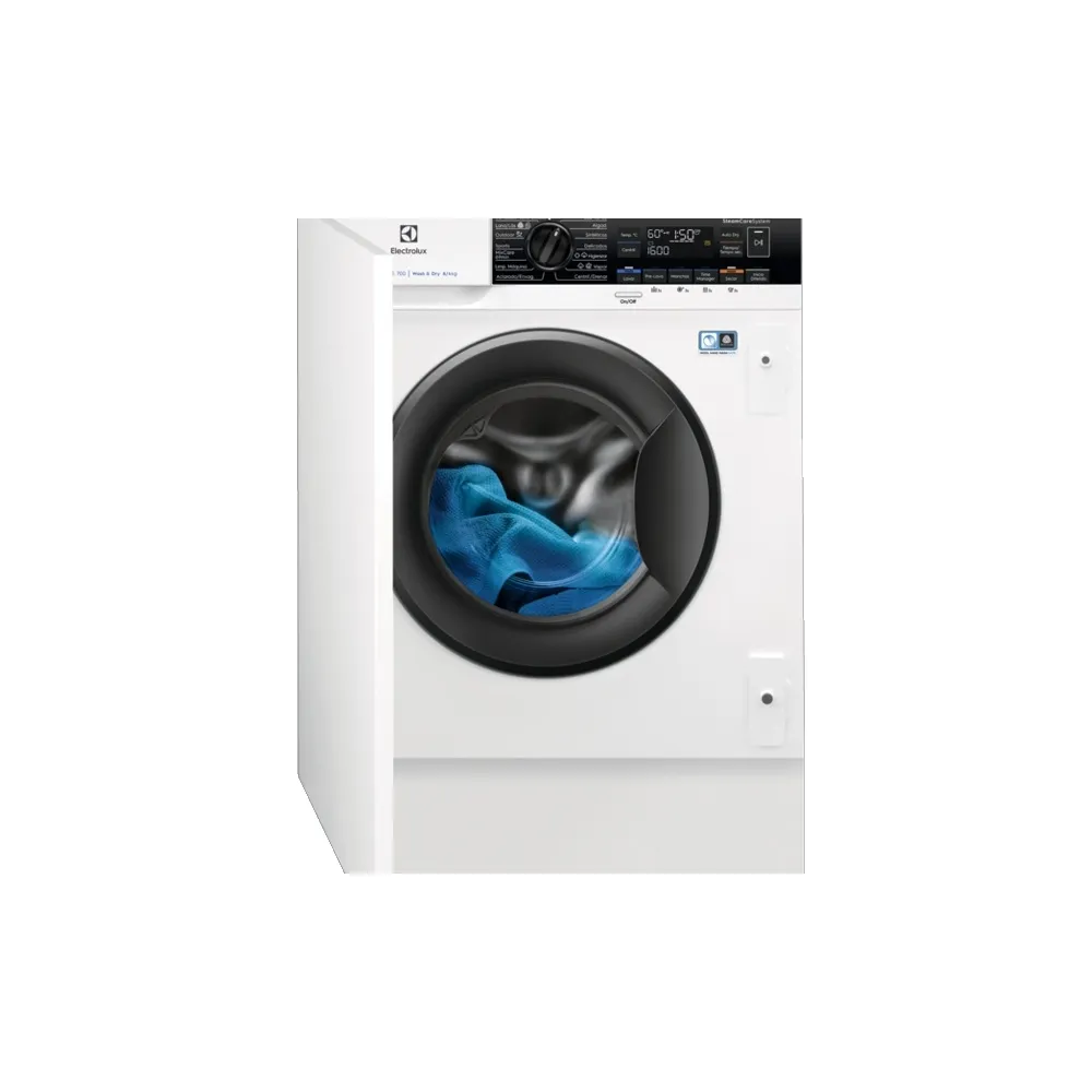 Máquina Lavar Secar Roupa Encastre Electrolux 1600R 8+4kg