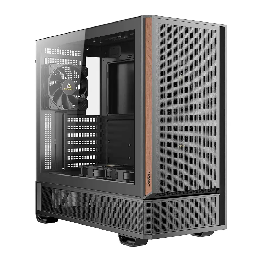 Caixa ATX Antec P30 Air Metal Mesh Premium Wood Tempered Glass Preta