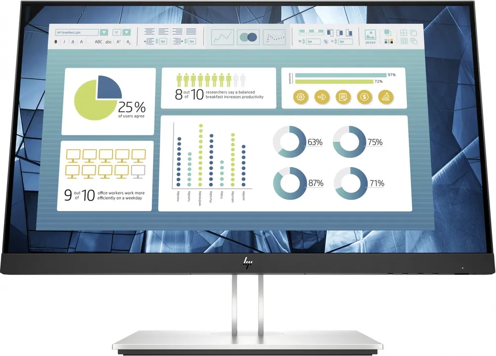 HP E-Series E22 G4 54.6 cm (21.5") 1920 x 1080 pixels Full 9VH72AA#ABB