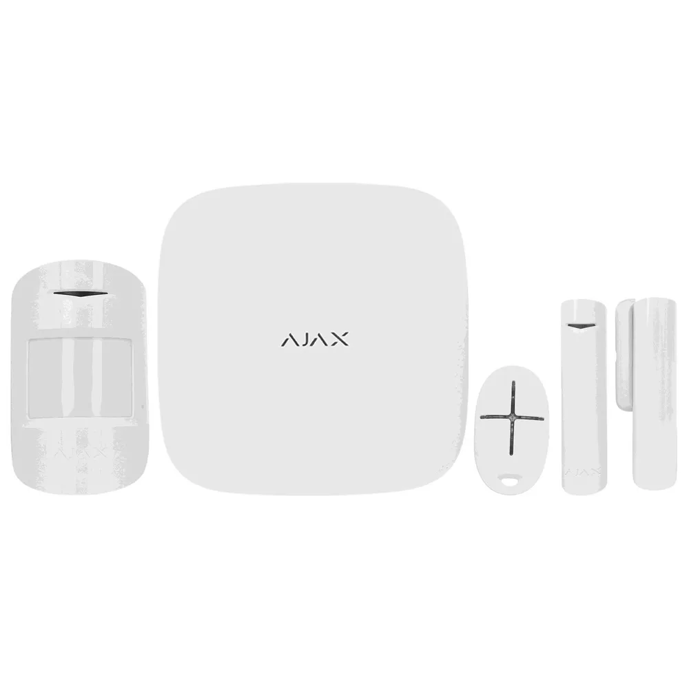Sistema De Alarme Ajax Sem Fios Gsm/Lan - Hubkit-W