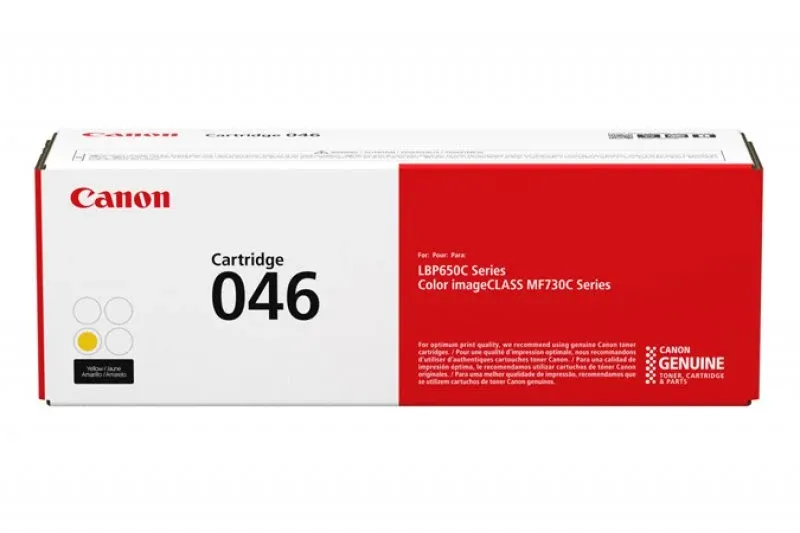 046 Y - Cartridge para Série LBP650, 2.300 pág.