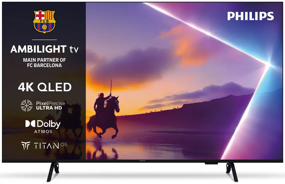 Televisor PHILIPS 55PUS8400 (QLED UHD 4K - Smart TV - Ambilight)