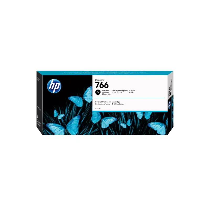 HP 766 300 ml Photo Black original DesignJet ink cartridge for DesignJet XL 3600 3600dr