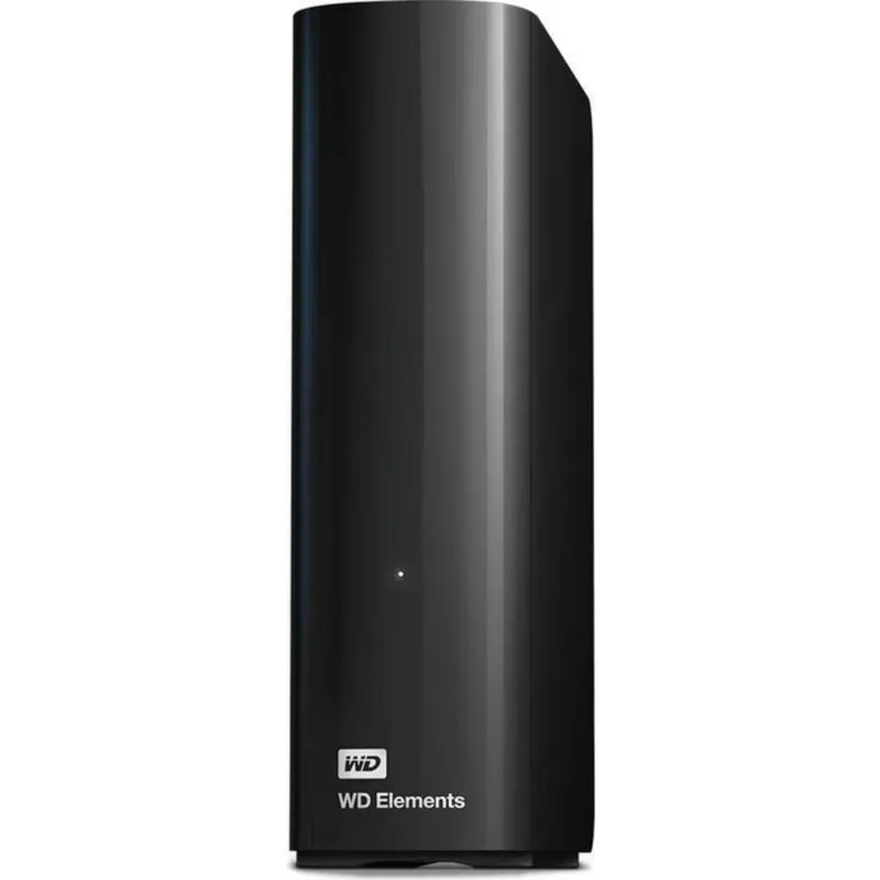 Disco Rígido WD Elements WDBWLG0100HBK 10TB USB-A 3.0 3,5" Preto Portátil