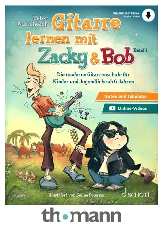 Schott Gitarre Lernen Zacky & Bob 1