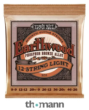 Ernie Ball 2153 Earthwood Phosphor Bronze