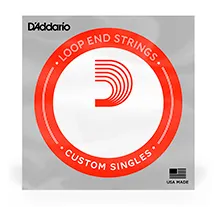 Corda individual com laço D'Addario LE036PB Wound Phosphor Bronze