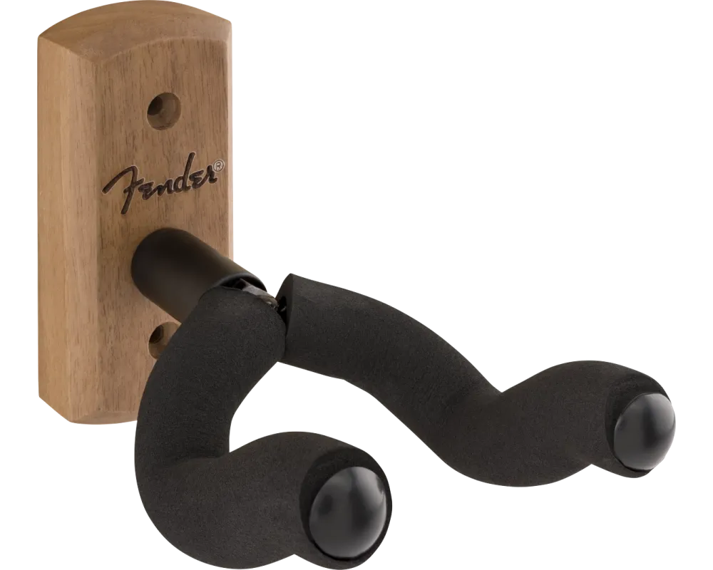 Fender Essentials Guitar Wall Hanger, Walnut