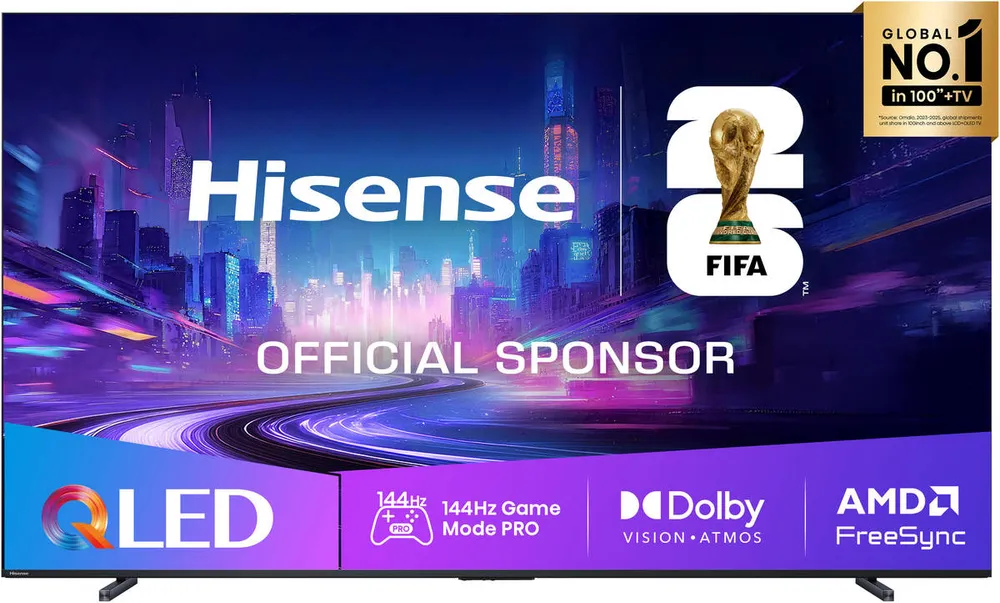 TV HISENSE 100E7Q PRO (QLED 144 Hz - 100'' - 253 cm - 4k Ultra HD - Smart TV)