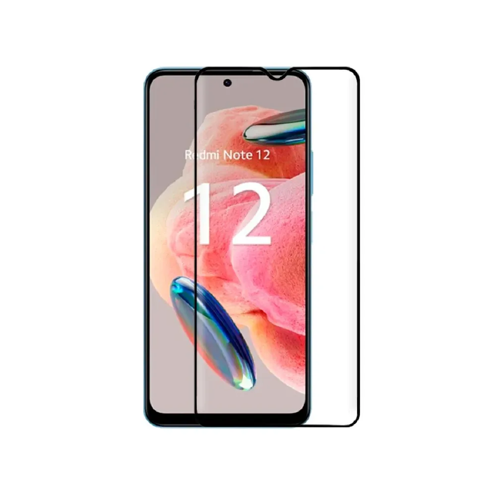 Película de Vidro Xiaomi Redmi Note 12/12 5G/Poco X5 5G Full Screen Preta