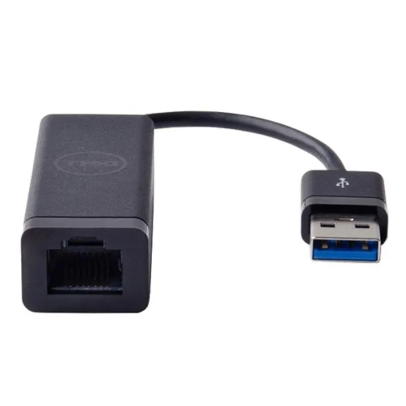 Placa de Rede Dell 443-BBBD USB 3.2 Gen 1 1000 Mbit/s Com Fio Preta