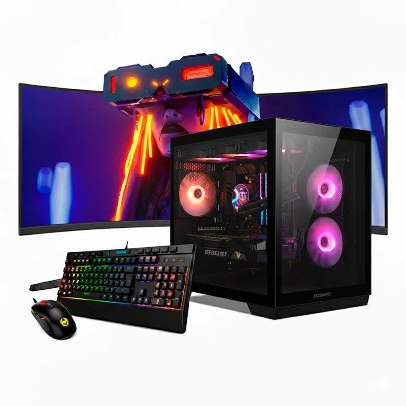 Desktop NeoPC Intel Core i9 14900KF 32GB 1TB SSD RTX 5060 Windows 11 Pro QHD 34" monitor curvo