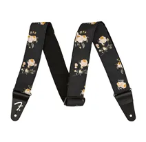 Correia guitarra Fender Floral Black
