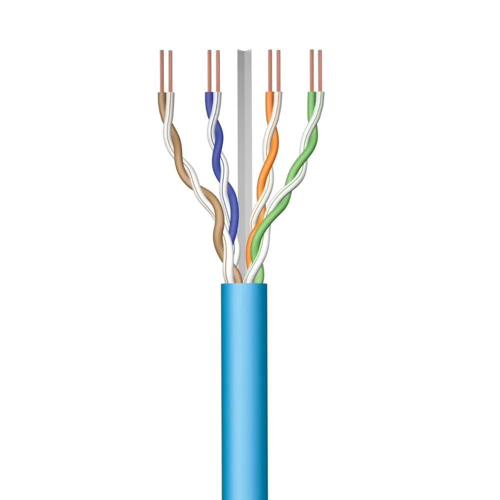 Bobine Cabo de Rede Ewent IM1224 Cat6A U/UTP LSZH 305m Azul