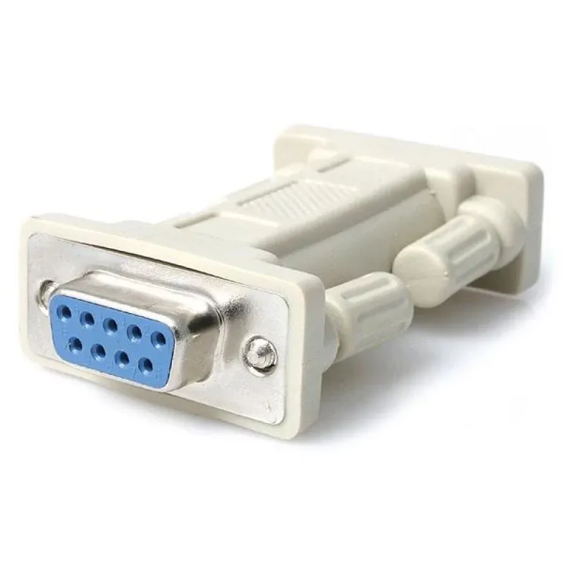 ADAPTADOR MDEM NULO SERIE RS232 DB9