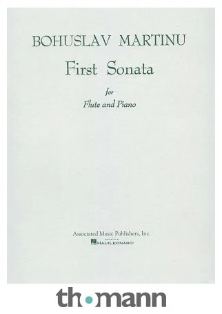 Associated Music Publishers Martinu Sonata No. 1 Flute