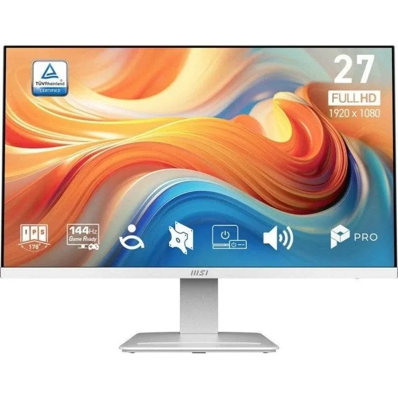 Monitor MSI PRO MP273W E14A 27" FullHD 144Hz IPS 1ms Altifalantes VESA Adaptive Sync