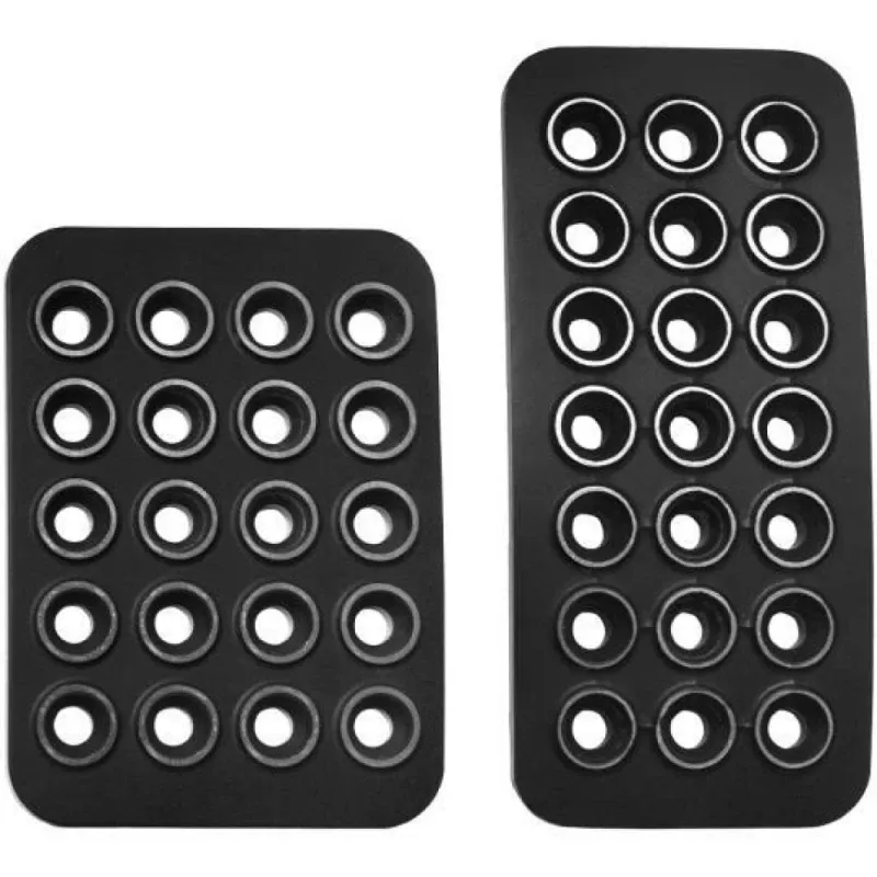 Plates em Aluminio para Pedais Asetek SimSports INVICTA