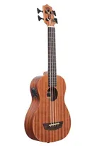 Ukulele Baixo Eletroacústico Kala U-Bass Wanderer Natural