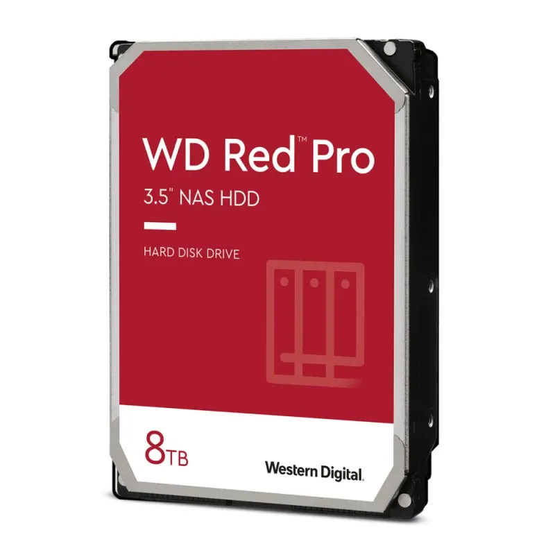 WD Red Pro WD8005FFBX - Disco rígido - 8 TB - interna - 3.5" - SATA 6Gb/s - 7200 rpm - buffer: 256 MB