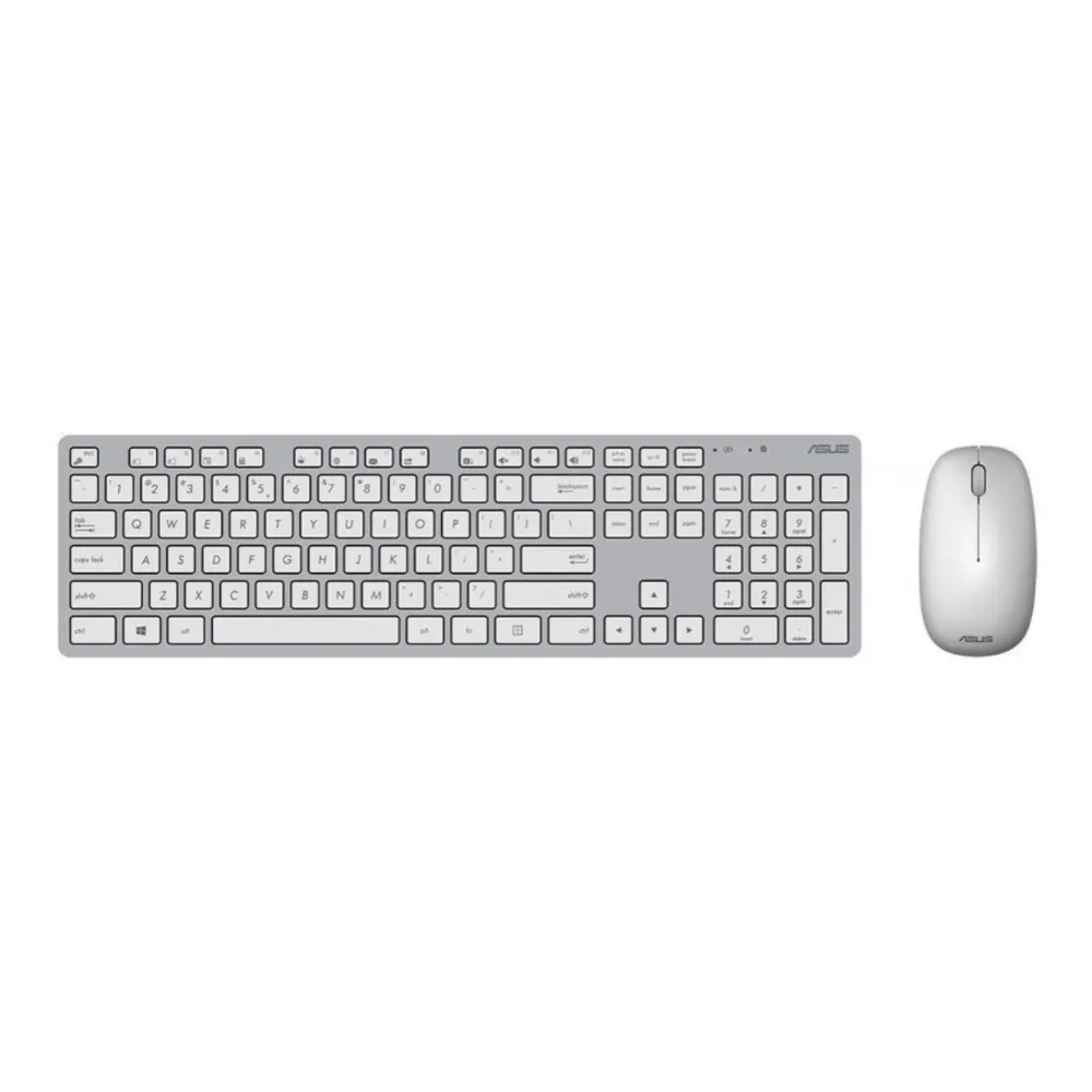 Conjunto Teclado + Rato Asus W5000 Branco