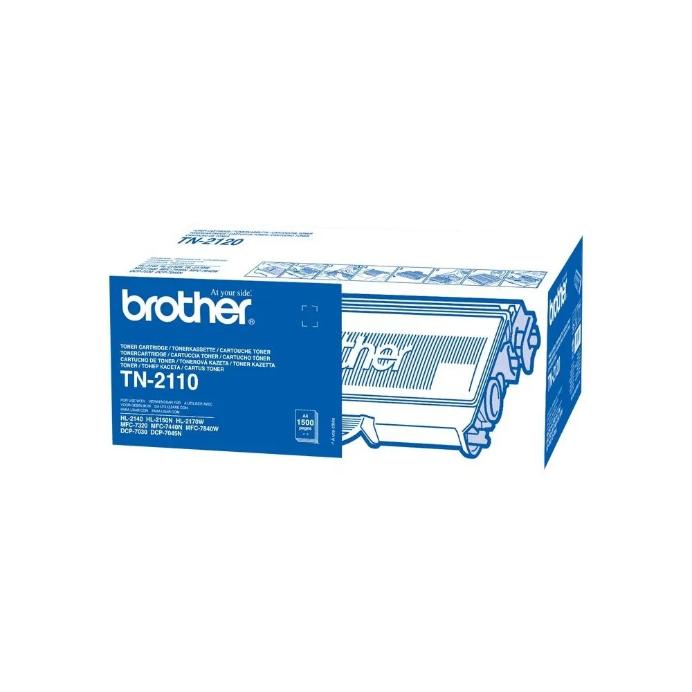 Toner TN-2110 (Preto) – Brother