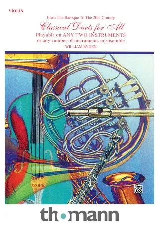 Alfred Music Publishing Classical Duets for All Violin